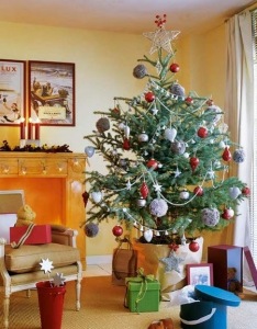Traditional Christmas tree